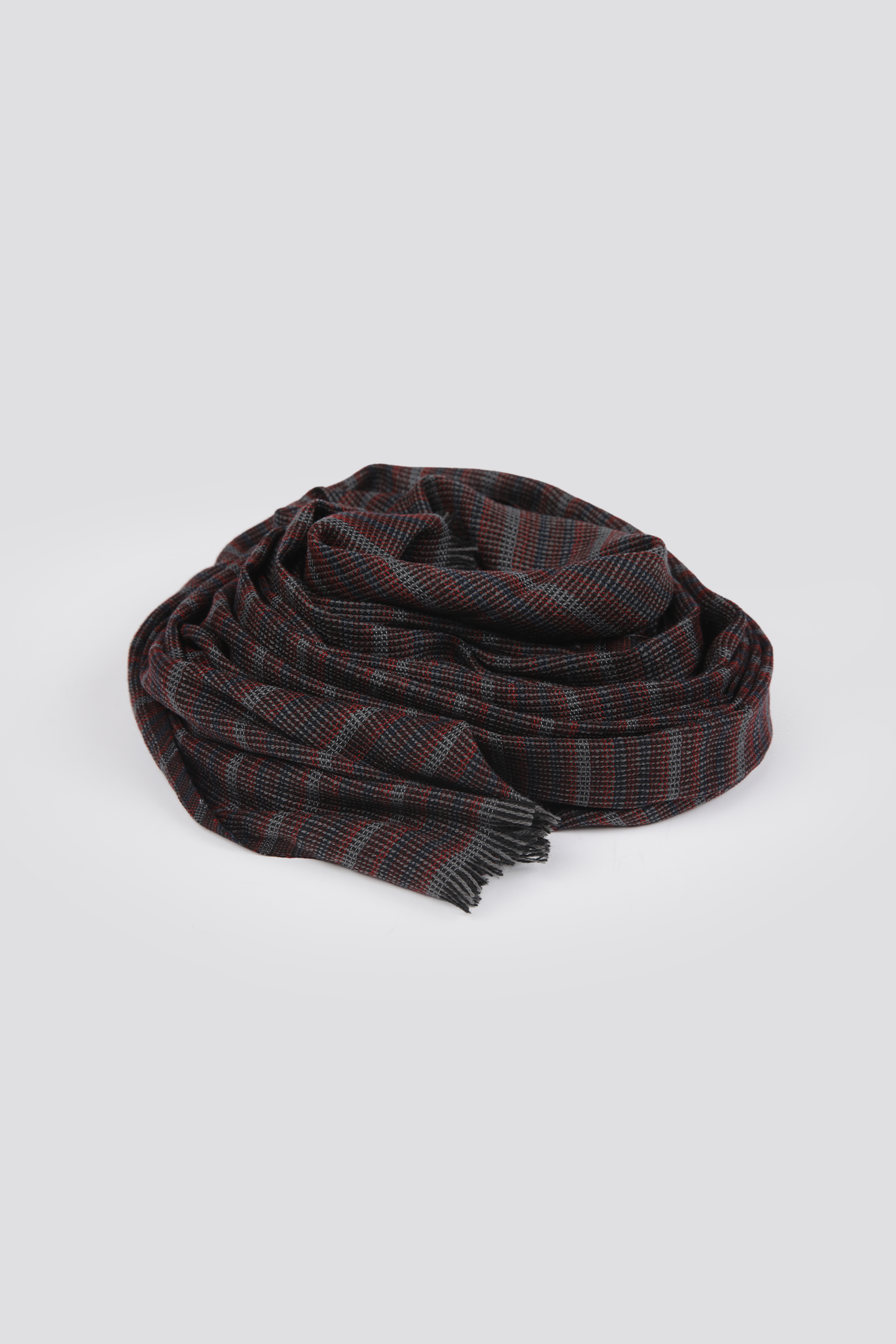 Stripped Knitted Scarf