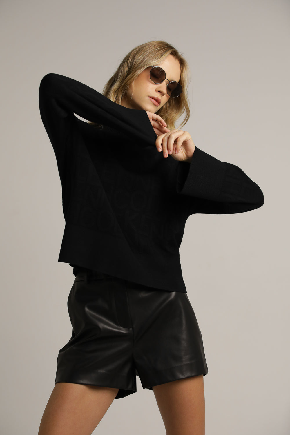 Turtleneck Knitted Sweater