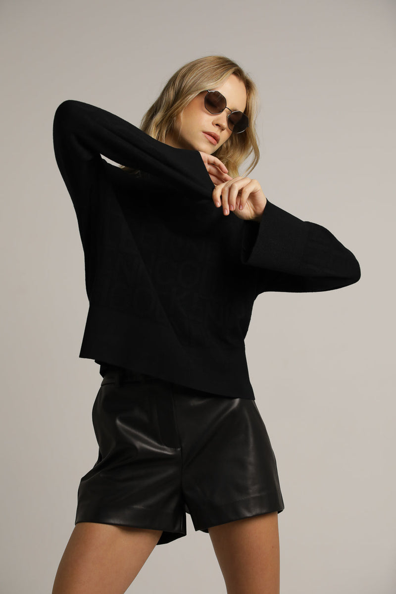 Turtleneck Knitted Sweater