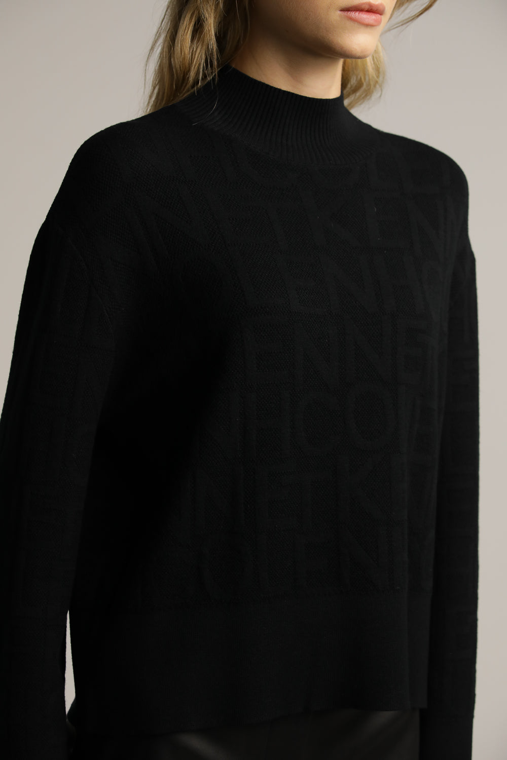 Monogram Turtleneck  Sweater