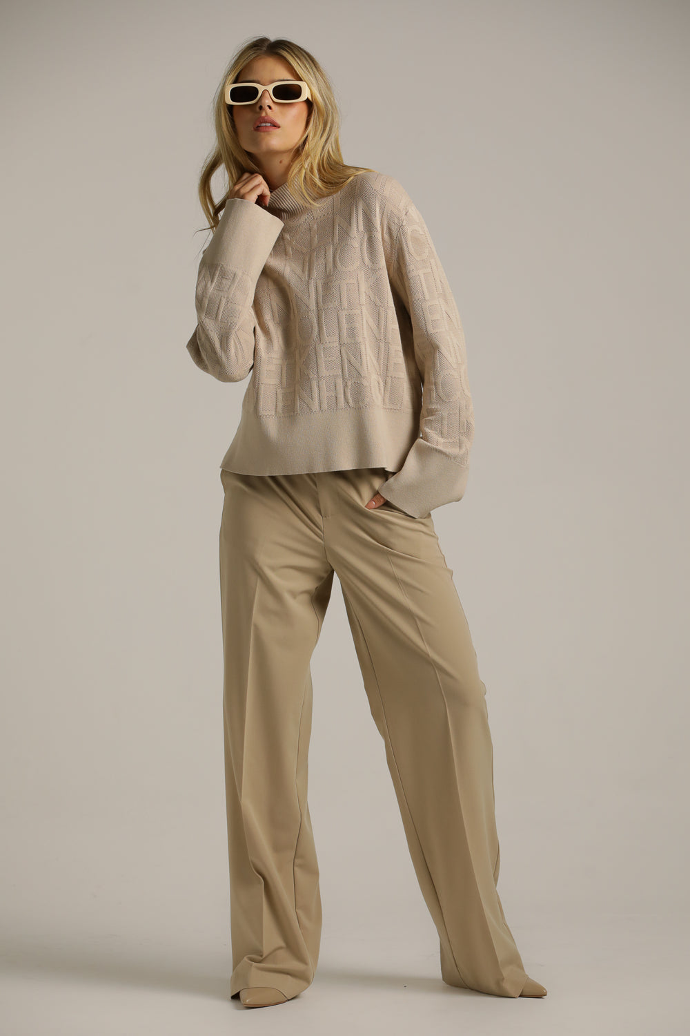 Turtleneck Knitted Sweater