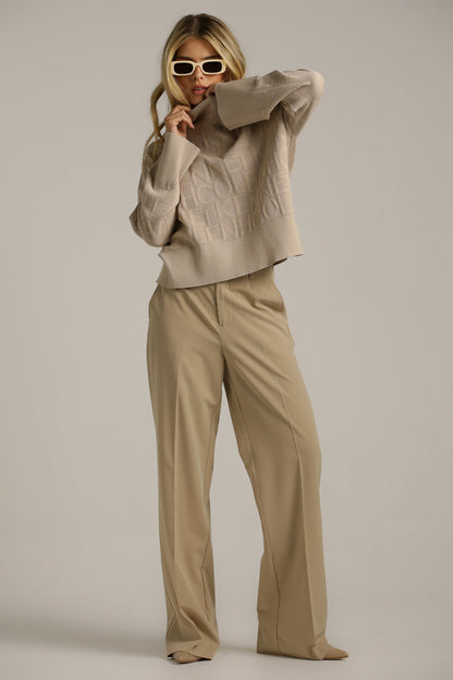 Turtleneck Knitted Sweater