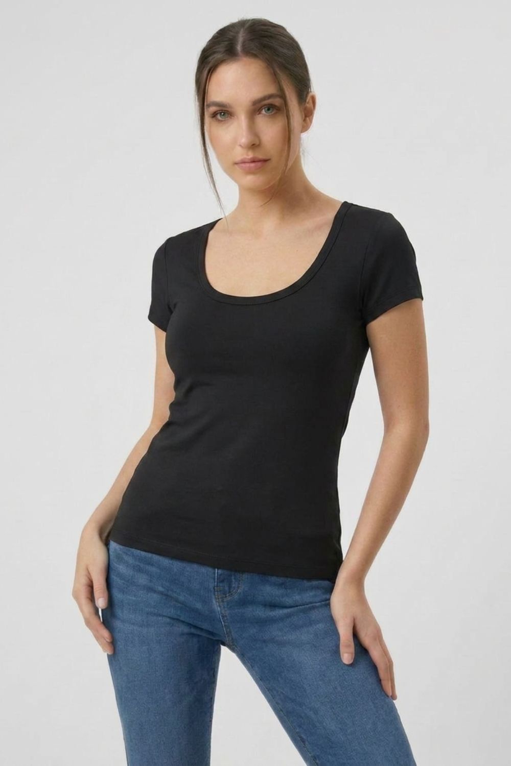 Round Neck Short Sleeve Shirt