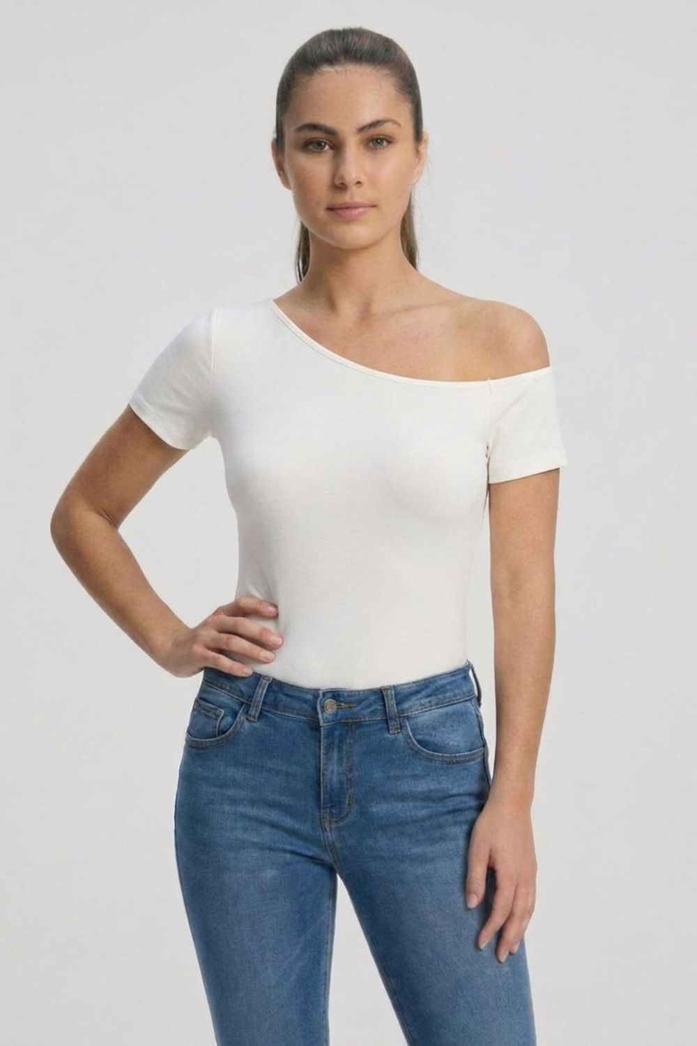 Asymmetric Bodysuit