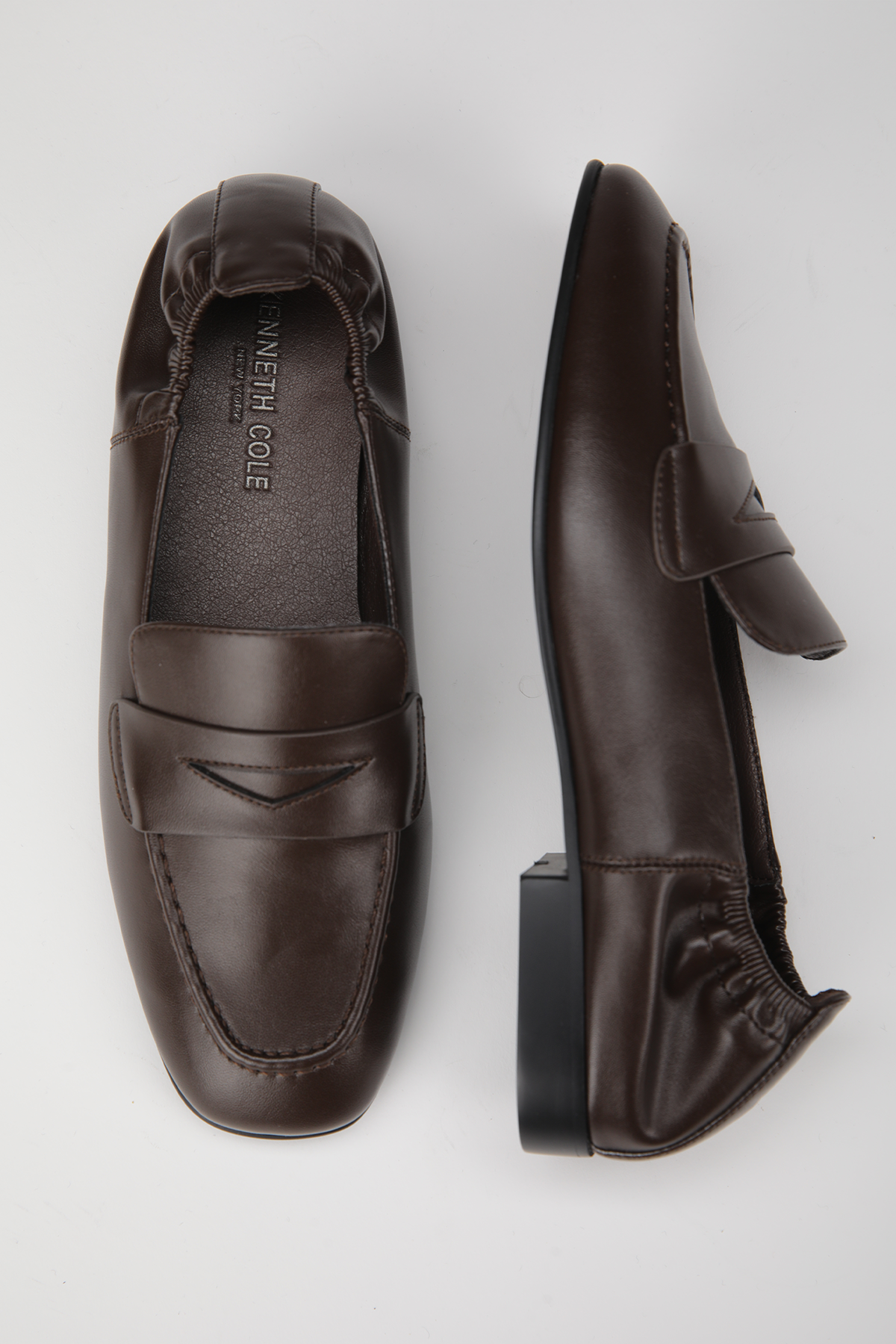 Faux Leather Loafers