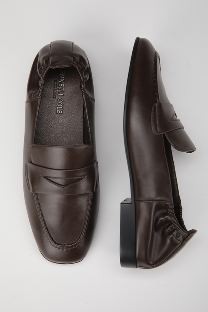 Faux Leather Loafers