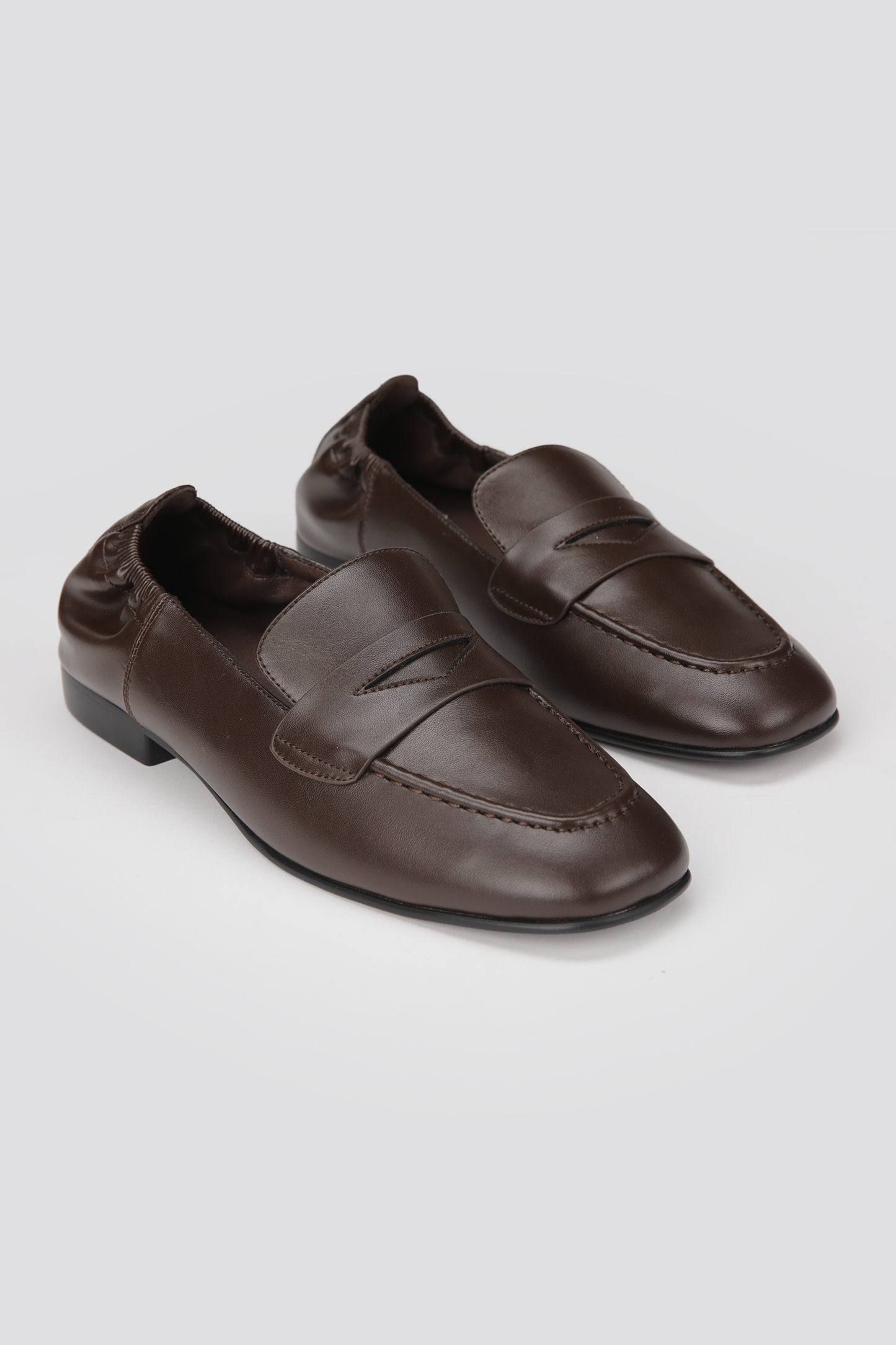 Faux Leather Loafers