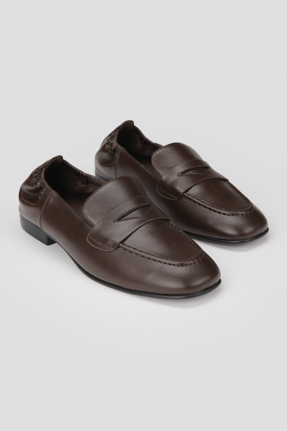Faux Leather Loafers