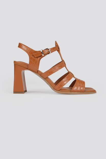 Leather Heeled Sandals 