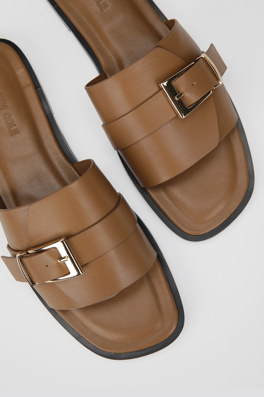 Buckle Slide Sandals 