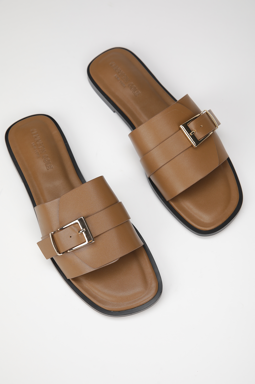 Buckle Slide Sandals 