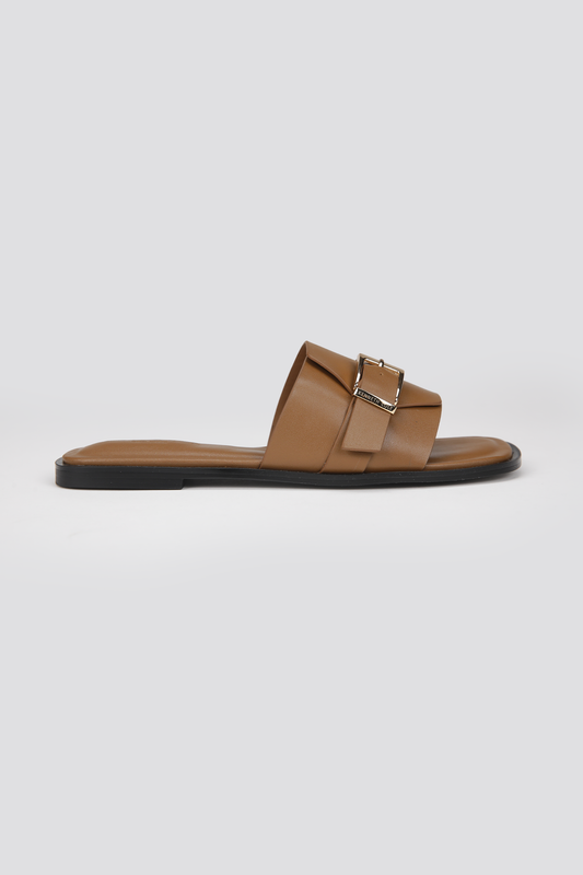 Buckle Slide Sandals 