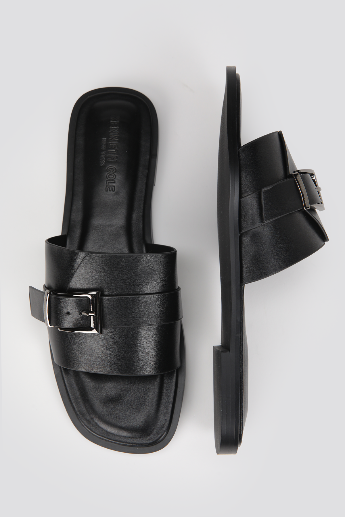 Buckle Slide Sandals 