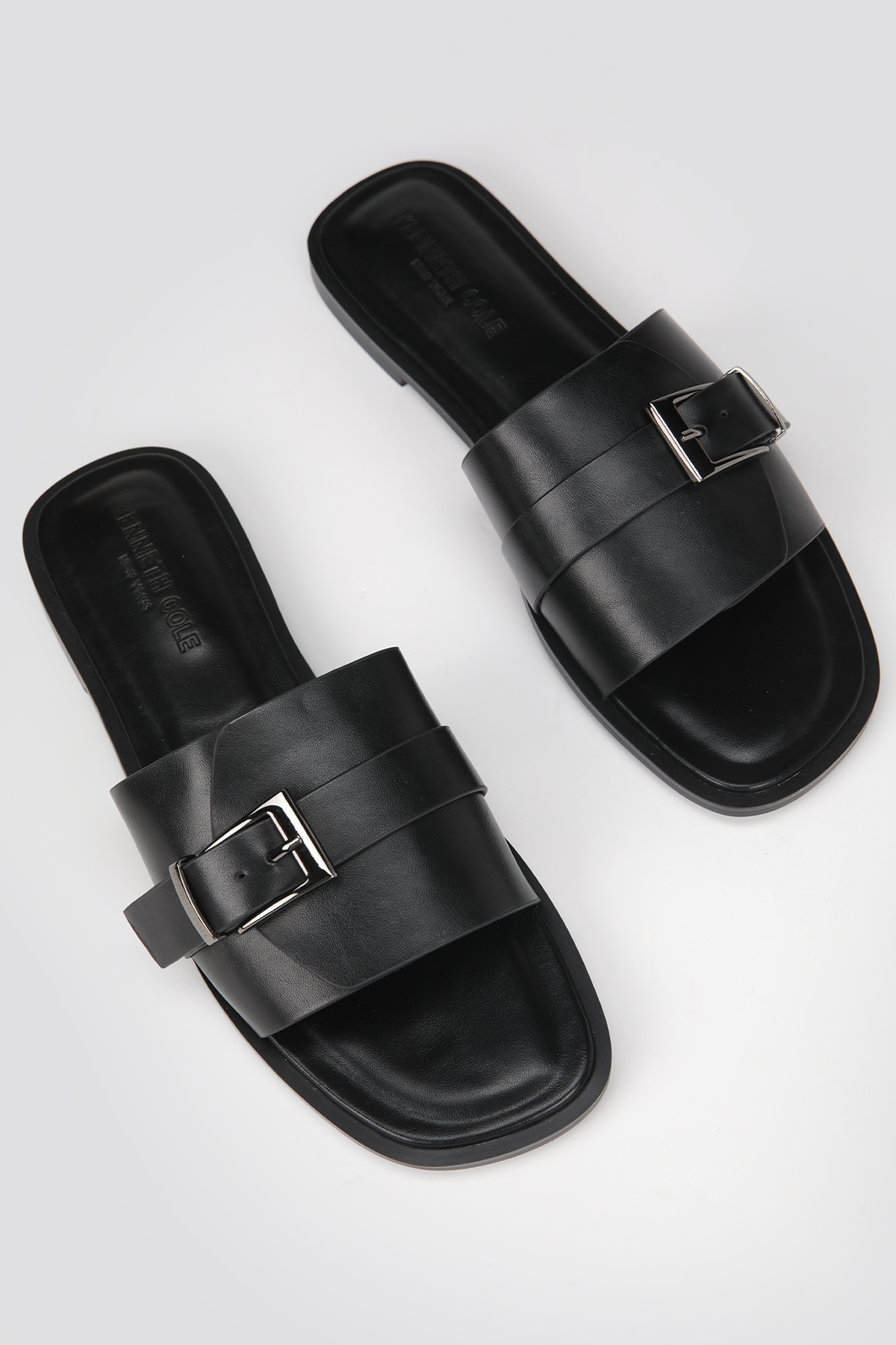 Buckle Slide Sandals 