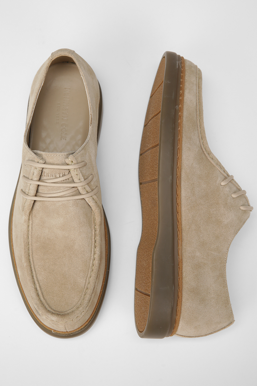 Suede Lace Up Loafers