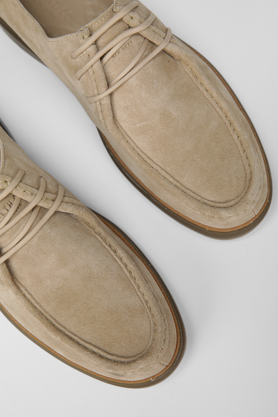 Suede Lace Up Loafers