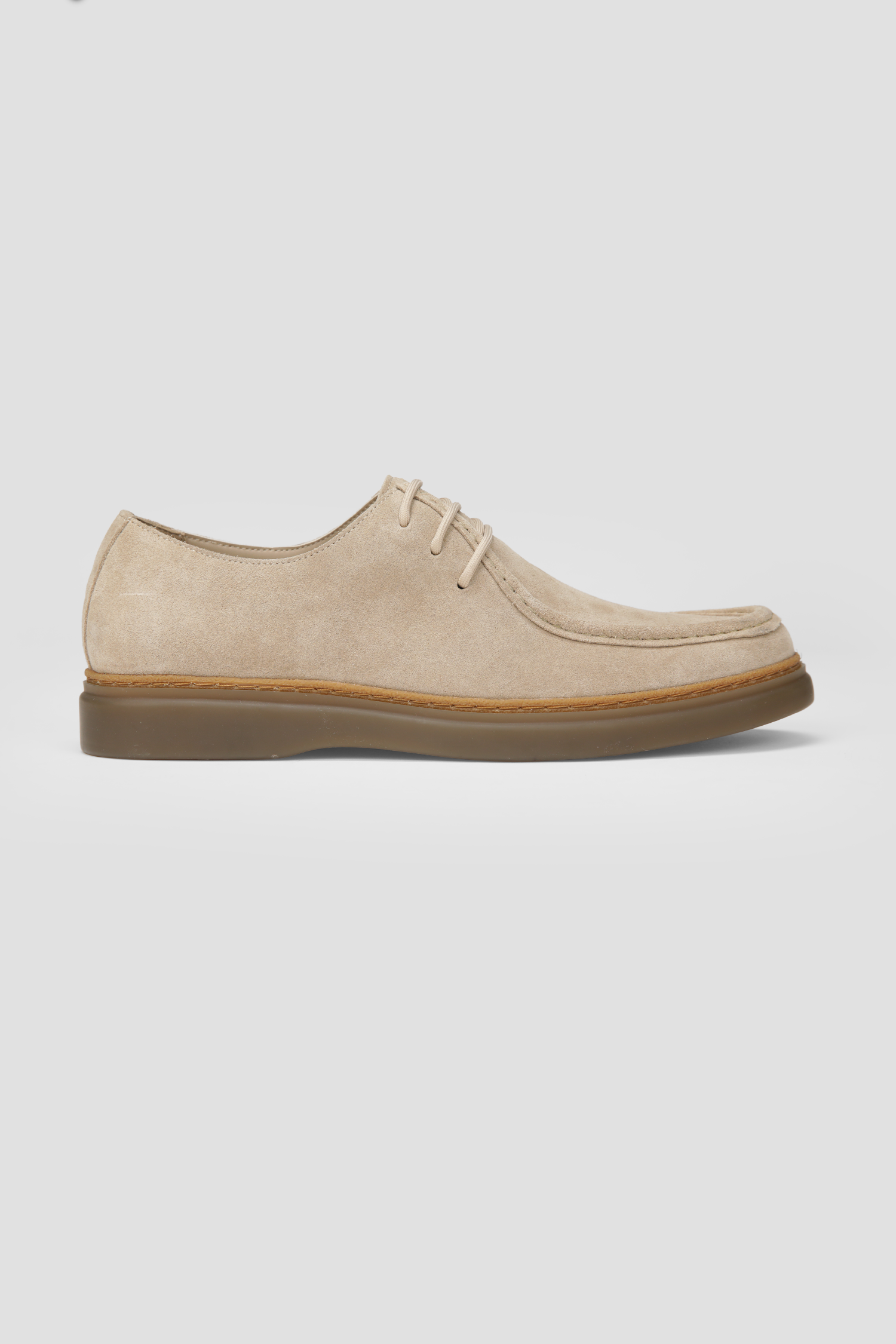 Suede Lace Up Loafers