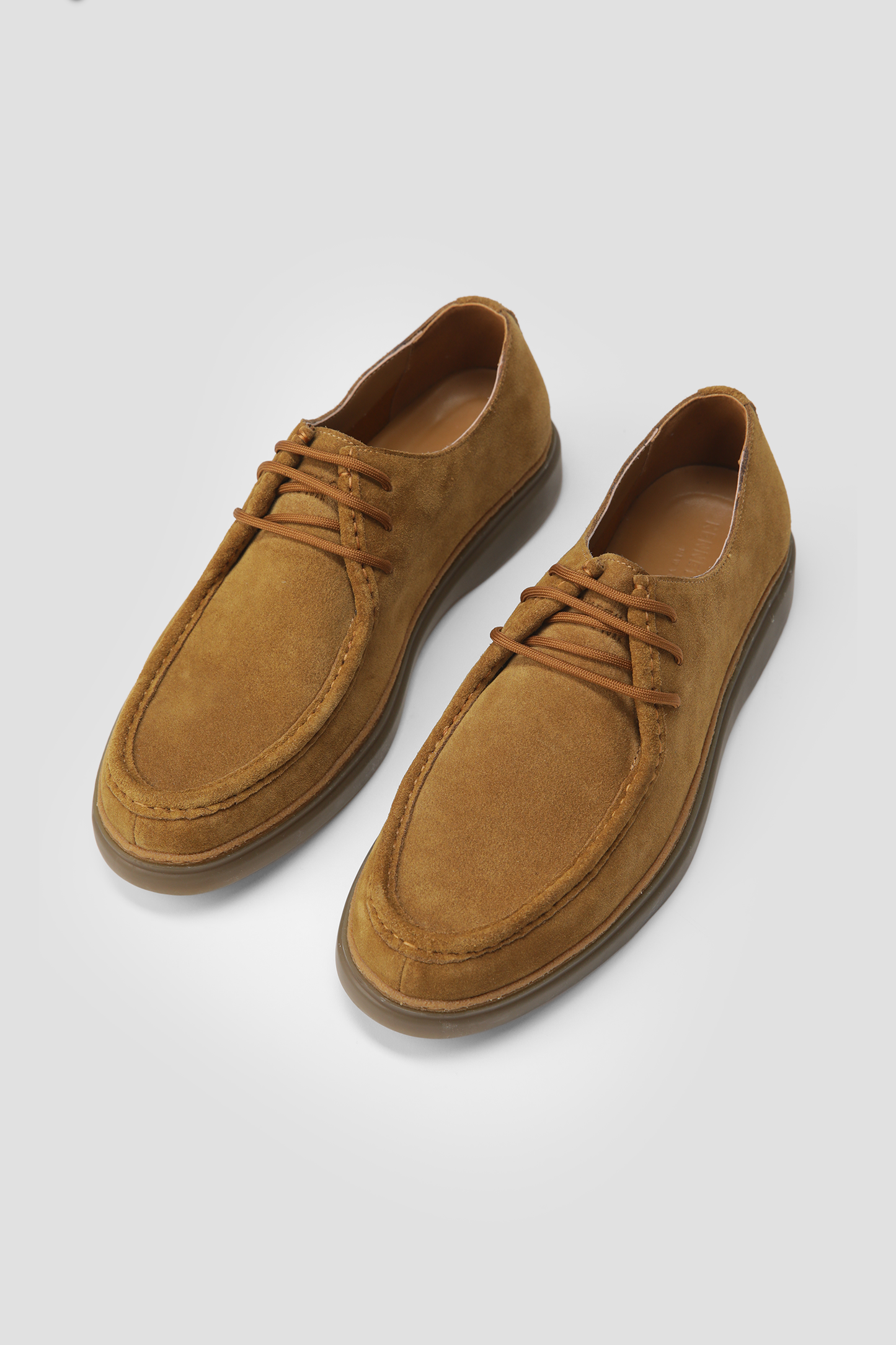 Suede Lace Up Loafers