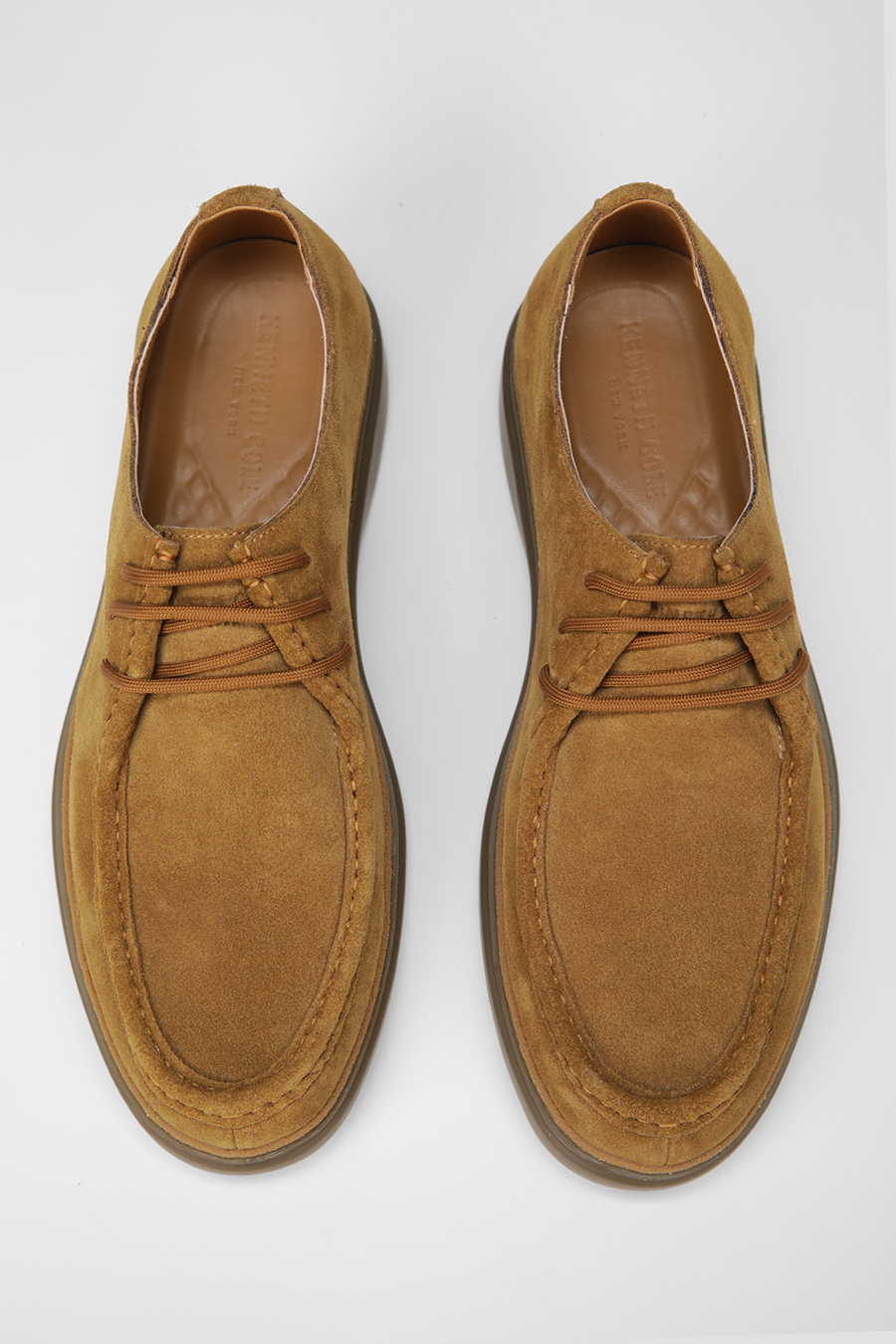 Suede Lace Up Loafers
