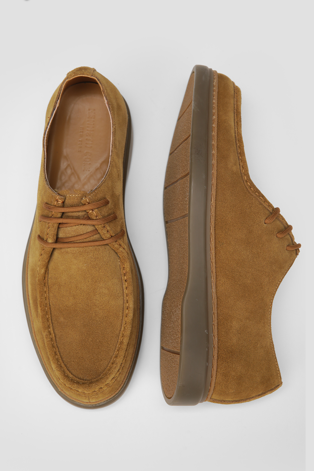 Suede Lace Up Loafers