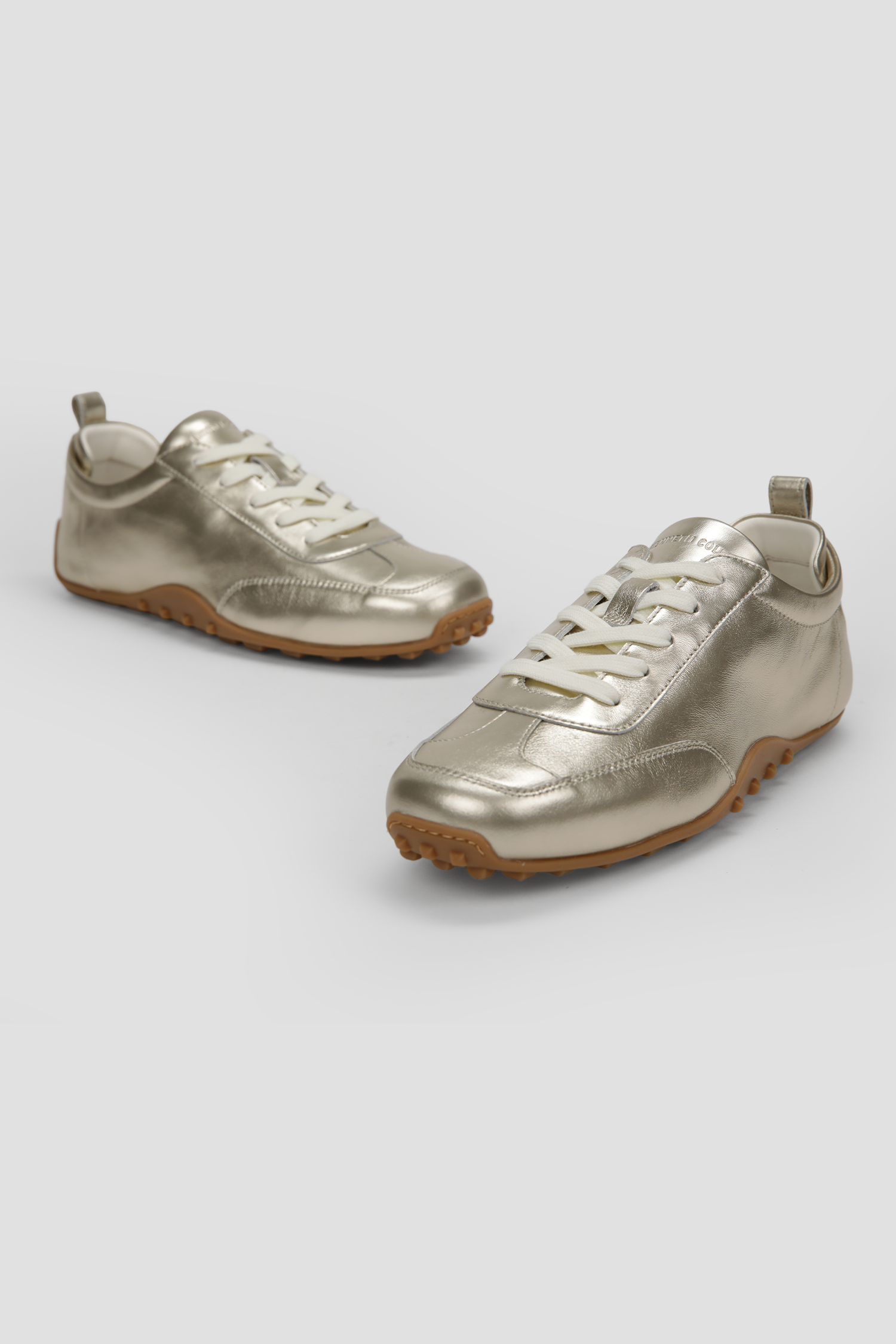 Sleek Leather Sneakers