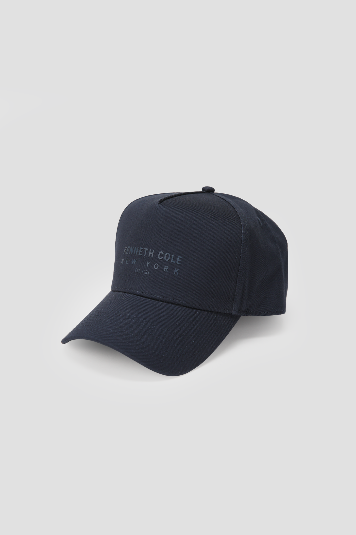 Cotton Baseball Cap with Logo Print