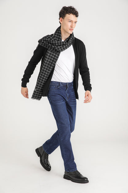 Cotton Zip Cardigan