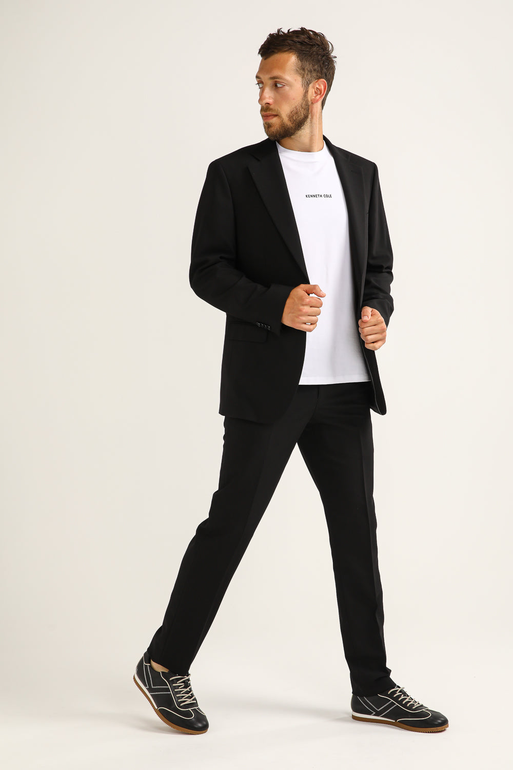 Straight Fit Tailored Trousers