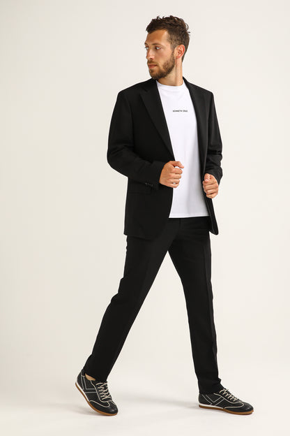 Straight Fit Tailored Trousers