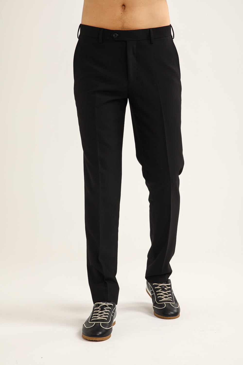 Straight Fit Tailored Trousers