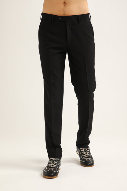 Straight Fit Tailored Trousers