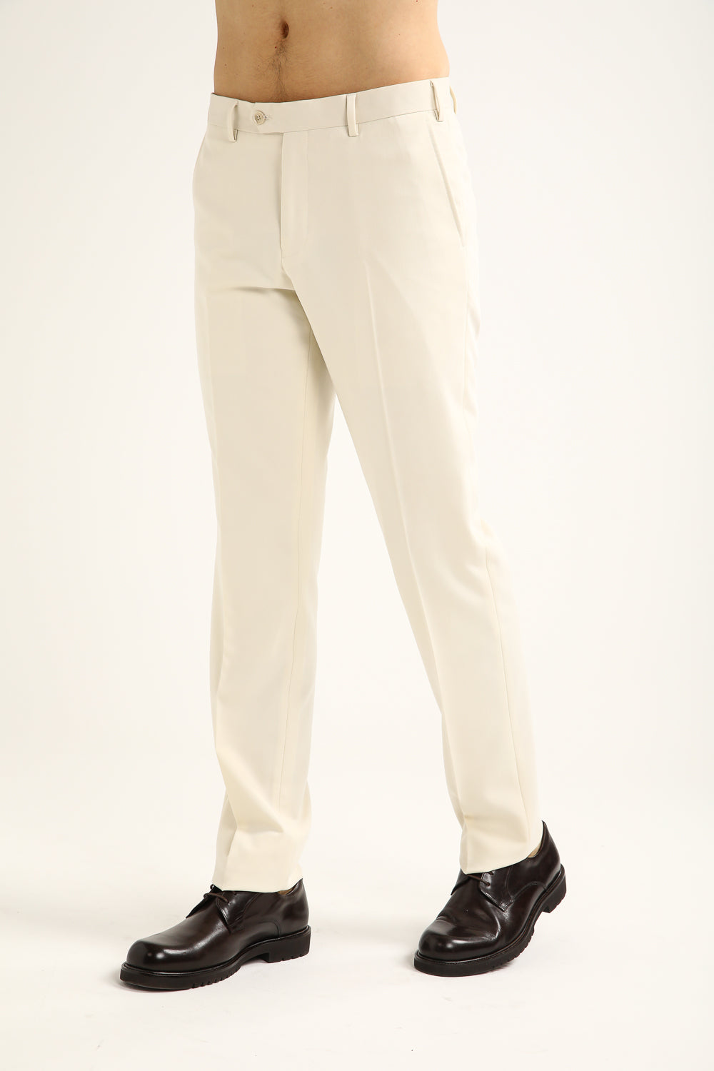 Straight Fit Tailored Trousers
