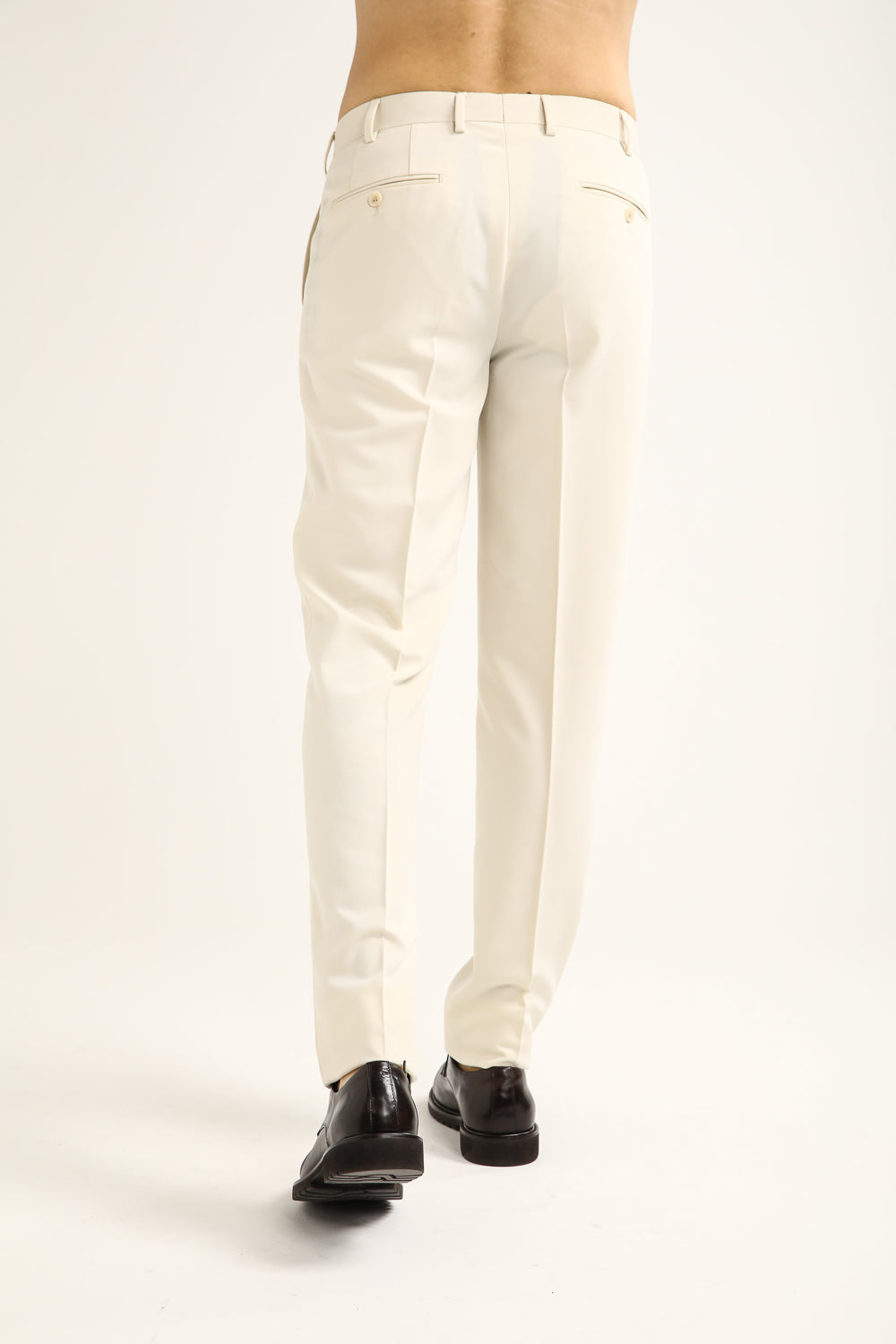 Straight Fit Tailored Trousers