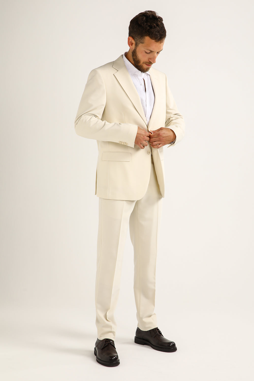 Straight Fit Tailored Trousers