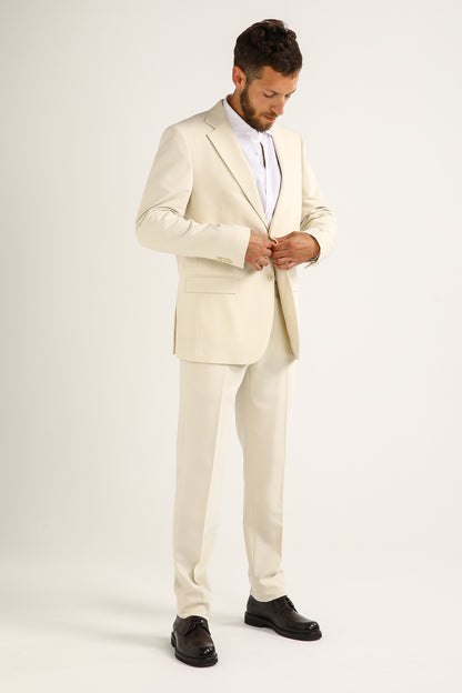 Straight Fit Tailored Trousers