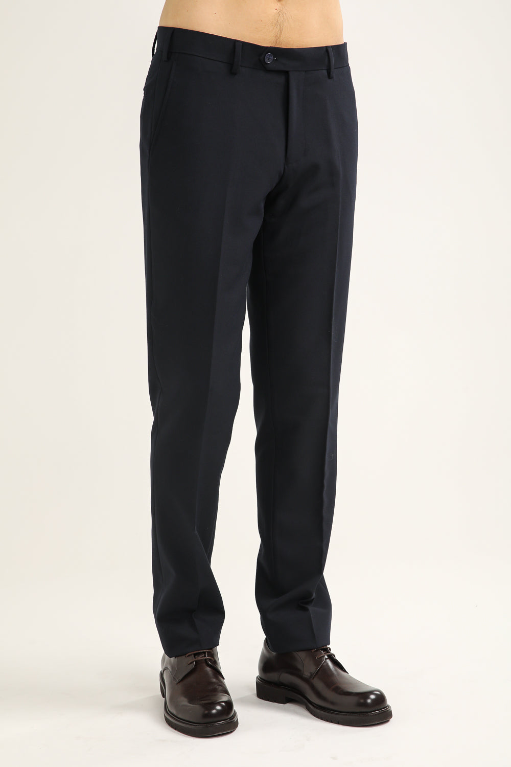 Straight Fit Tailored Trousers
