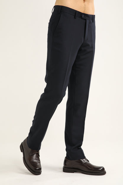 Straight Fit Tailored Trousers