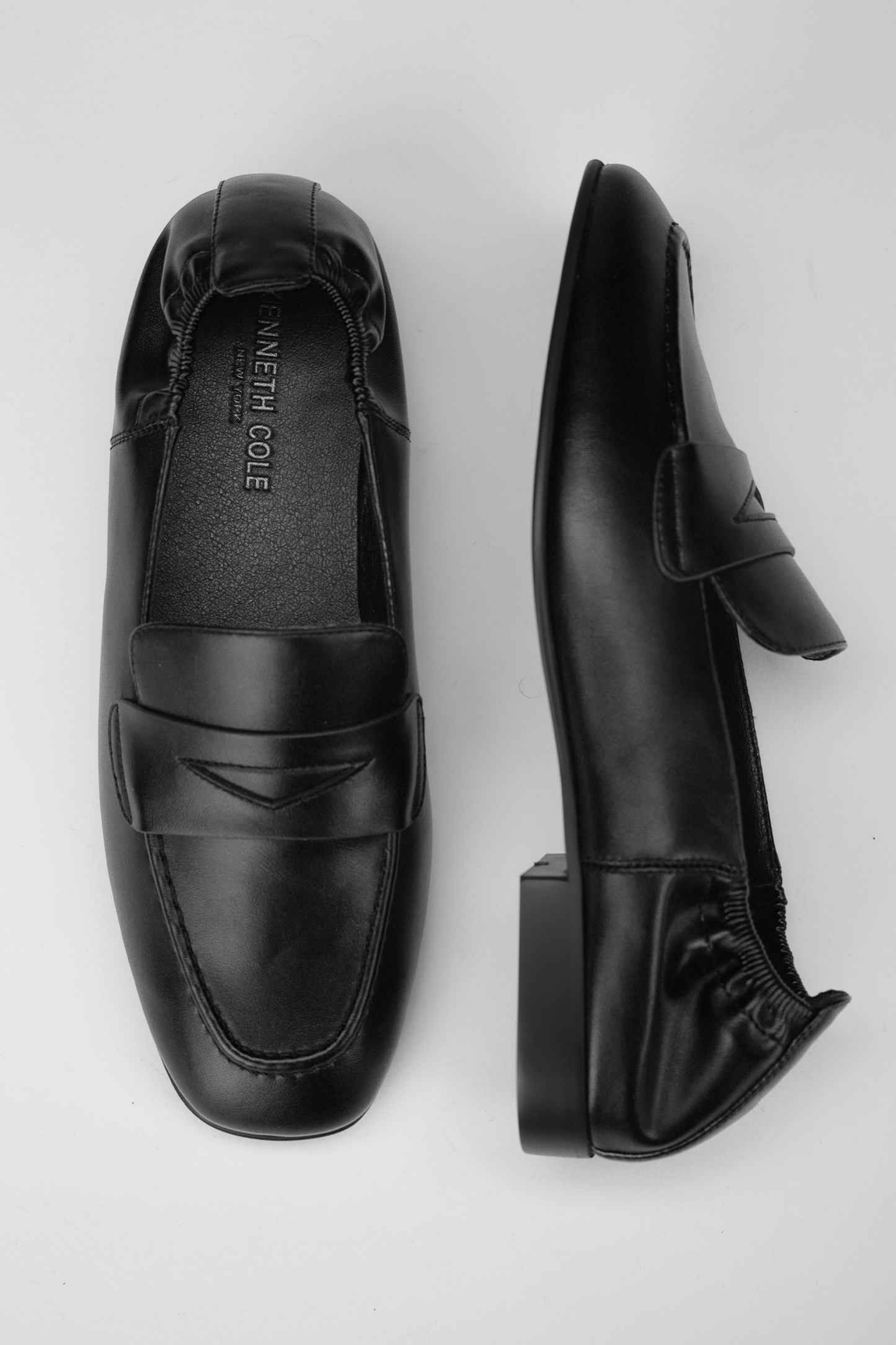 Faux Leather Loafers