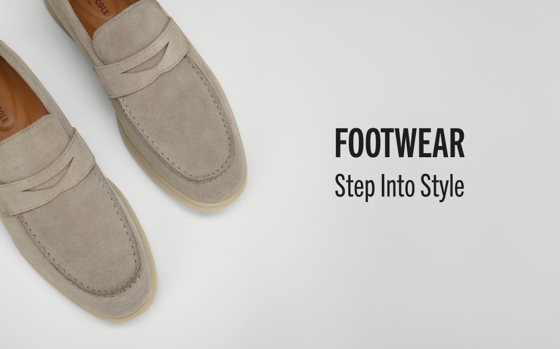 FOOTWEAR STEP INTO STYLE
