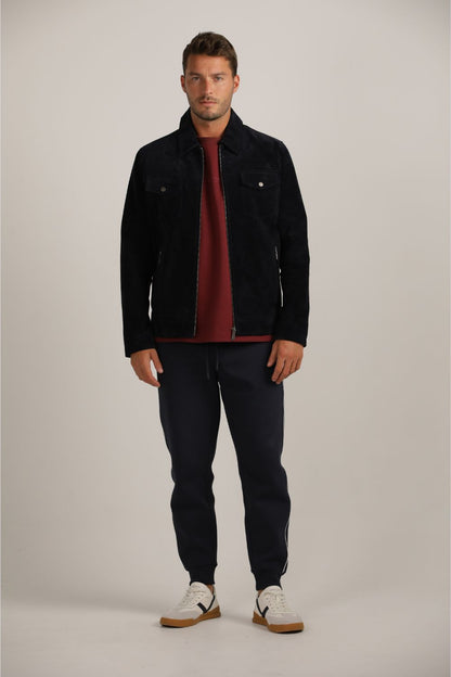 Genuine Suede Trucker