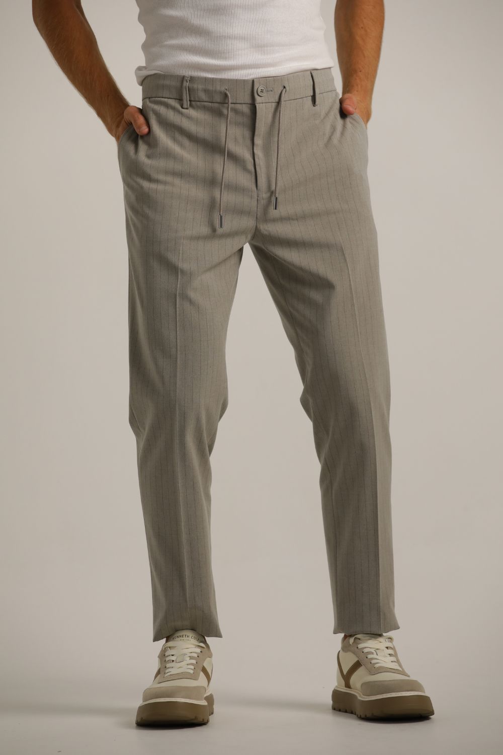 Tapered trousers