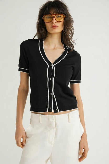 Short Sleeve Cardigan