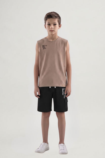 Graphic Cotton Tank Top