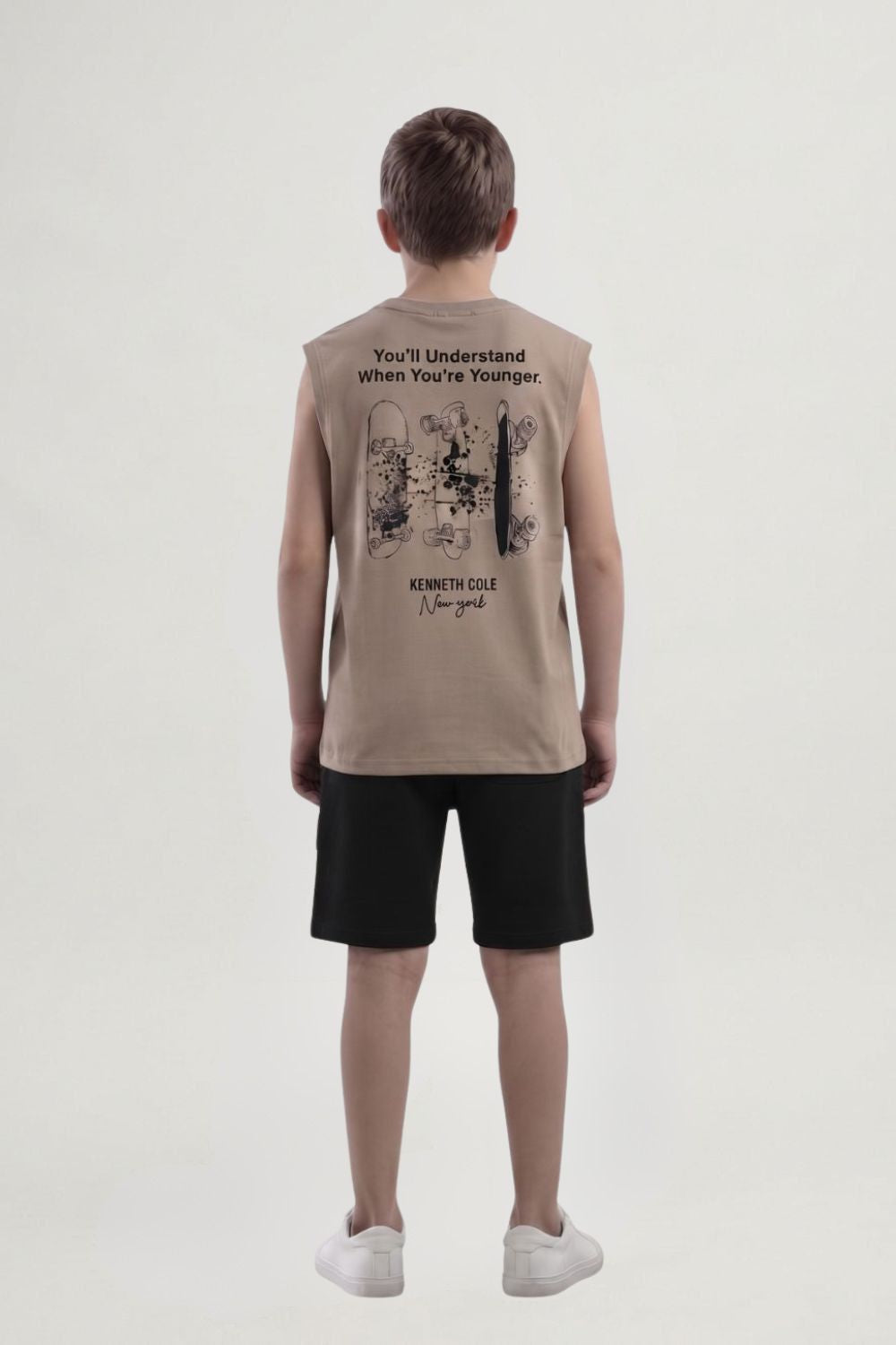 Graphic Cotton Tank Top