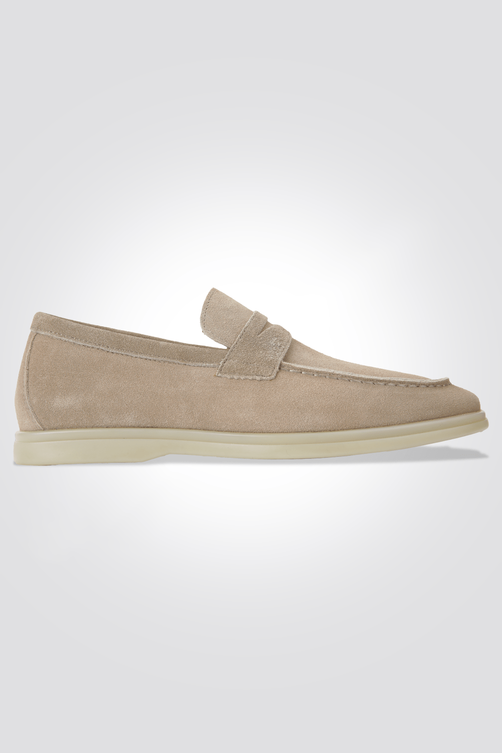 Suede Slip On Moccasins